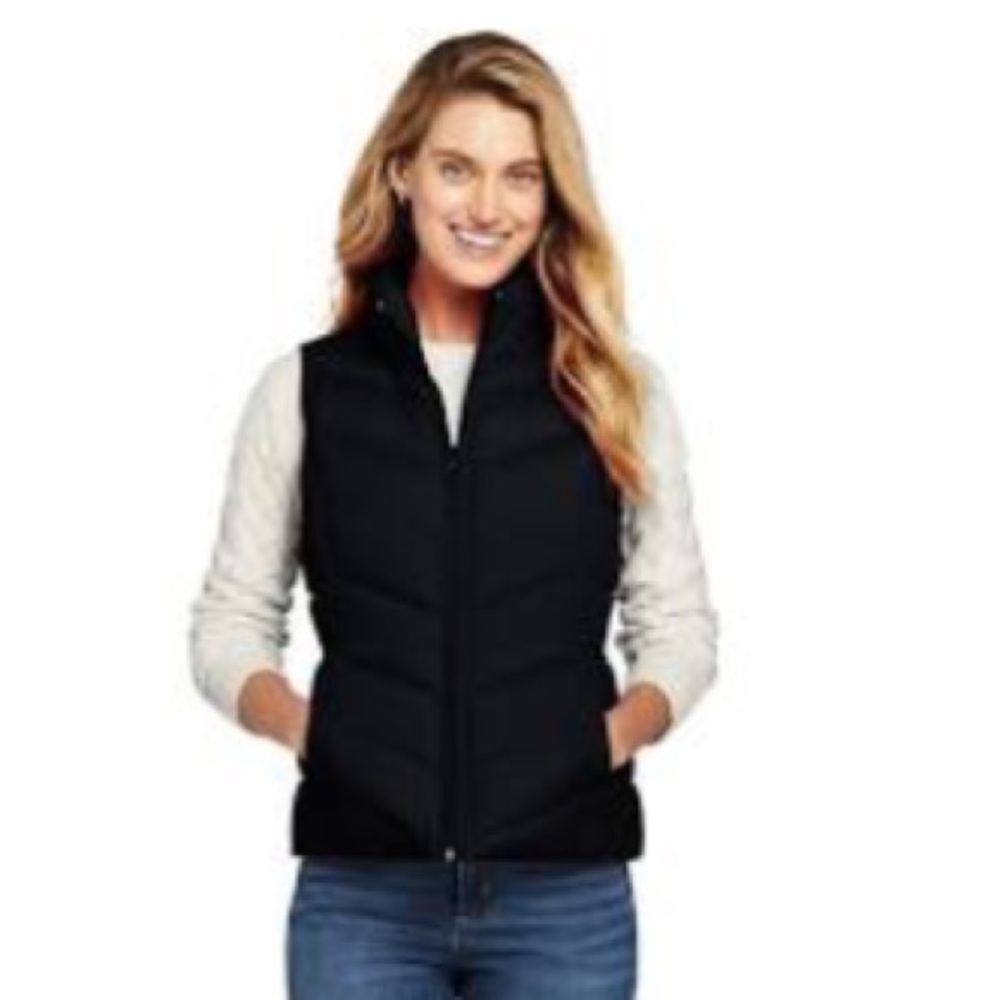 Lands’end reversible vest size m 💕💕